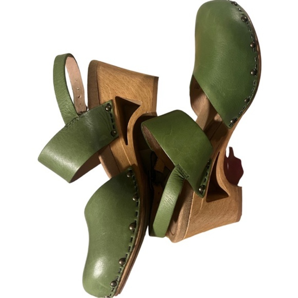 COPY - Dansko Thea Clogs •Mint Green• With Box